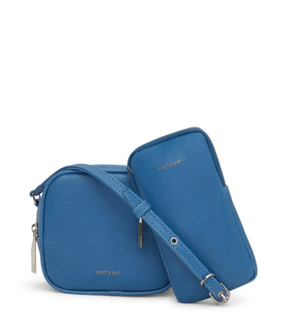 Cell Phone Holders | Crossbody | Matt & Nat Mattnat SWAE Vegan Crossbody Bag - Vintage