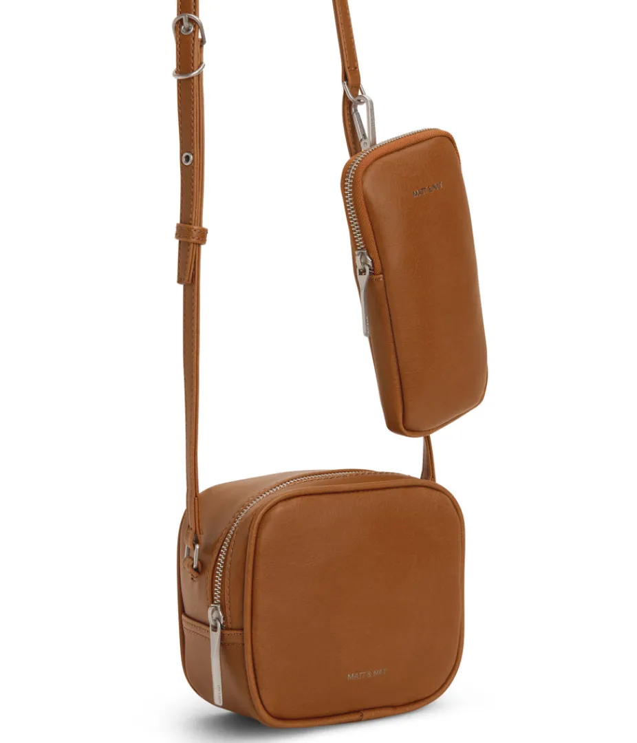 Cell Phone Holders | Crossbody | Matt & Nat Mattnat SWAE Vegan Crossbody Bag - Vintage