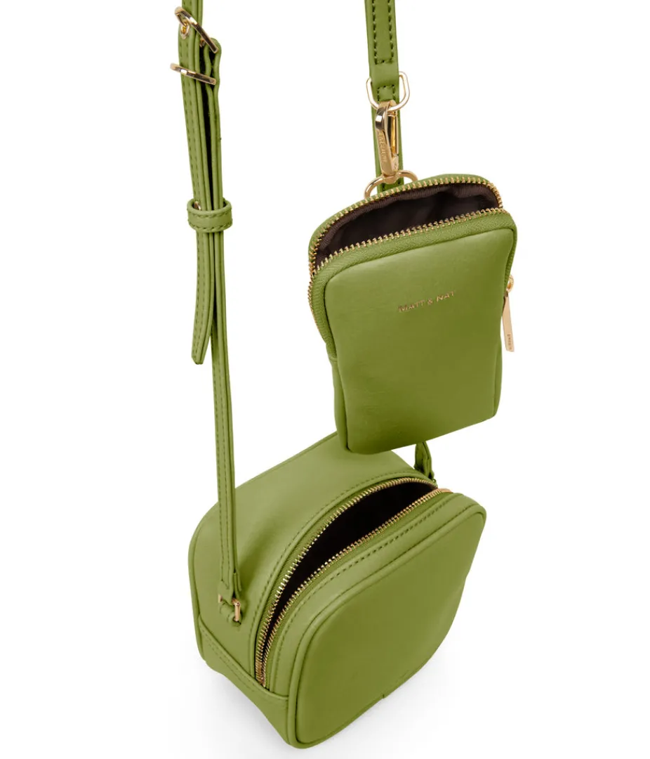 Cell Phone Holders | Crossbody | Matt & Nat Mattnat SWAE Vegan Crossbody Bag - Vintage