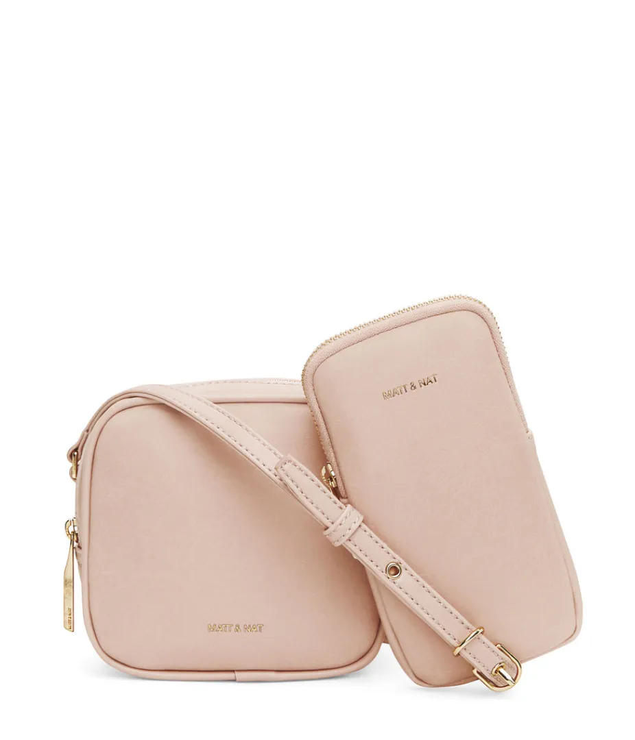 Cell Phone Holders | Crossbody | Matt & Nat Mattnat SWAE Vegan Crossbody Bag - Vintage