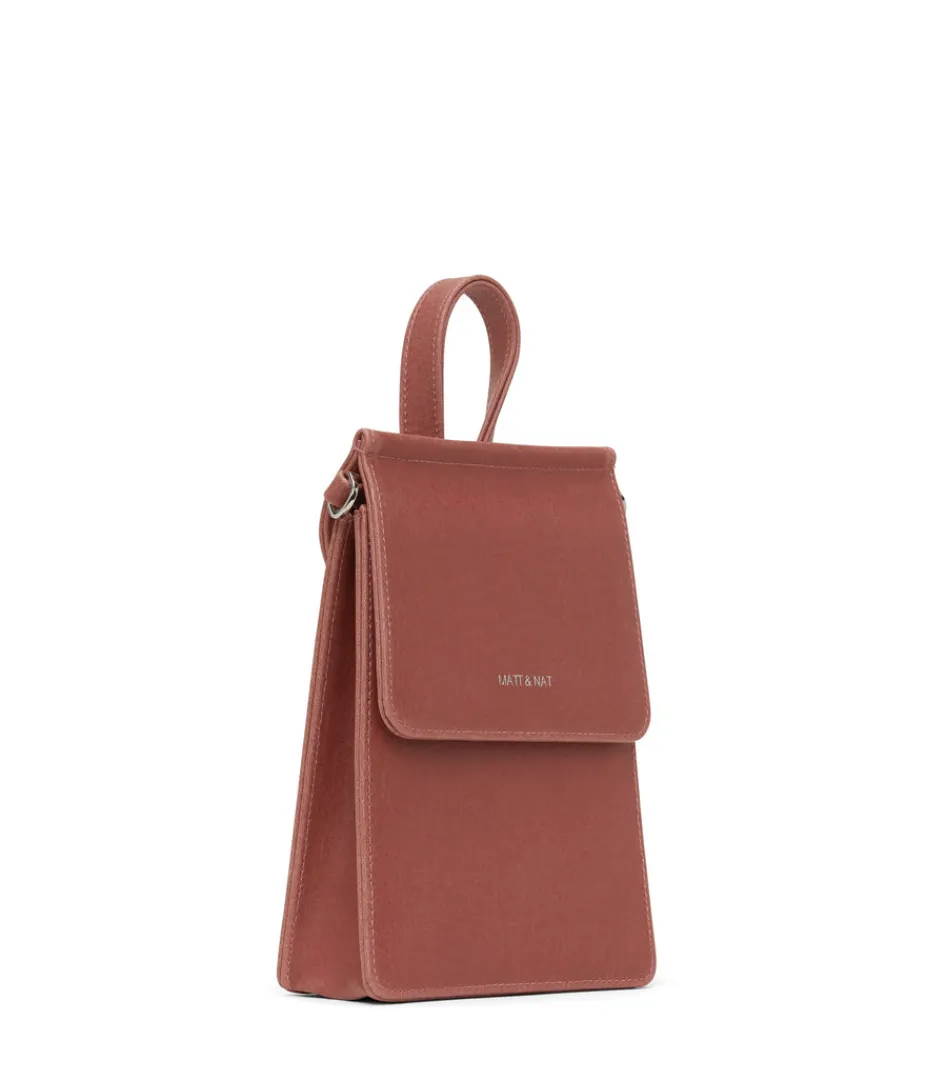 mattnat_thessa_vegan_crossbody_bag__vintage_10.webp Cell Phone Holders | Crossbody | Matt & Nat Mattnat THESSA Vegan Crossbody Bag - Vintage