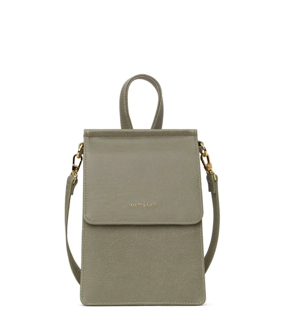 mattnat_thessa_vegan_crossbody_bag__vintage_12.webp Cell Phone Holders | Crossbody | Matt & Nat Mattnat THESSA Vegan Crossbody Bag - Vintage