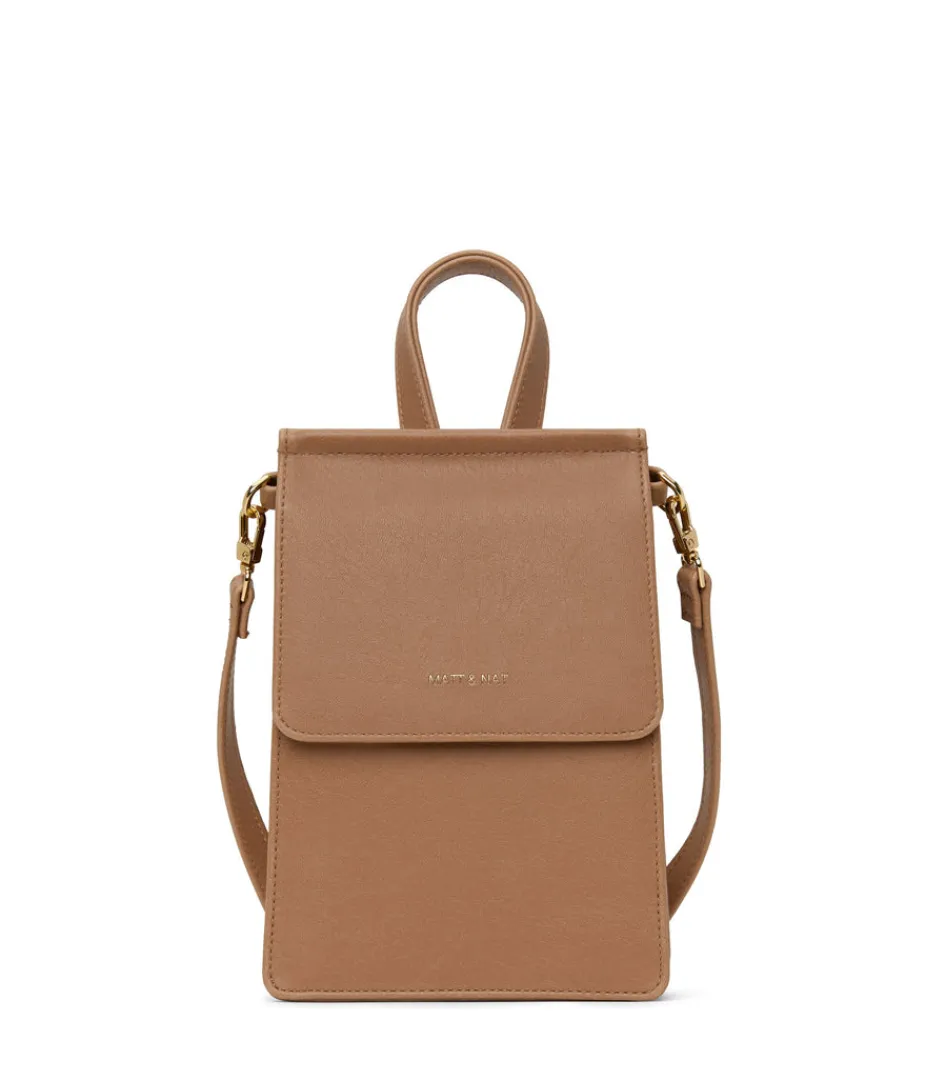 mattnat_thessa_vegan_crossbody_bag__vintage_16.webp Cell Phone Holders | Crossbody | Matt & Nat Mattnat THESSA Vegan Crossbody Bag - Vintage