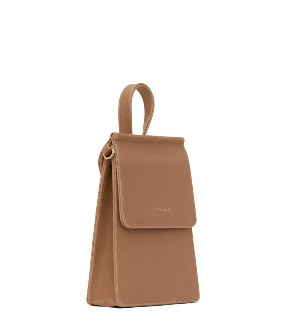 mattnat_thessa_vegan_crossbody_bag__vintage_18.webp Cell Phone Holders | Crossbody | Matt & Nat Mattnat THESSA Vegan Crossbody Bag - Vintage