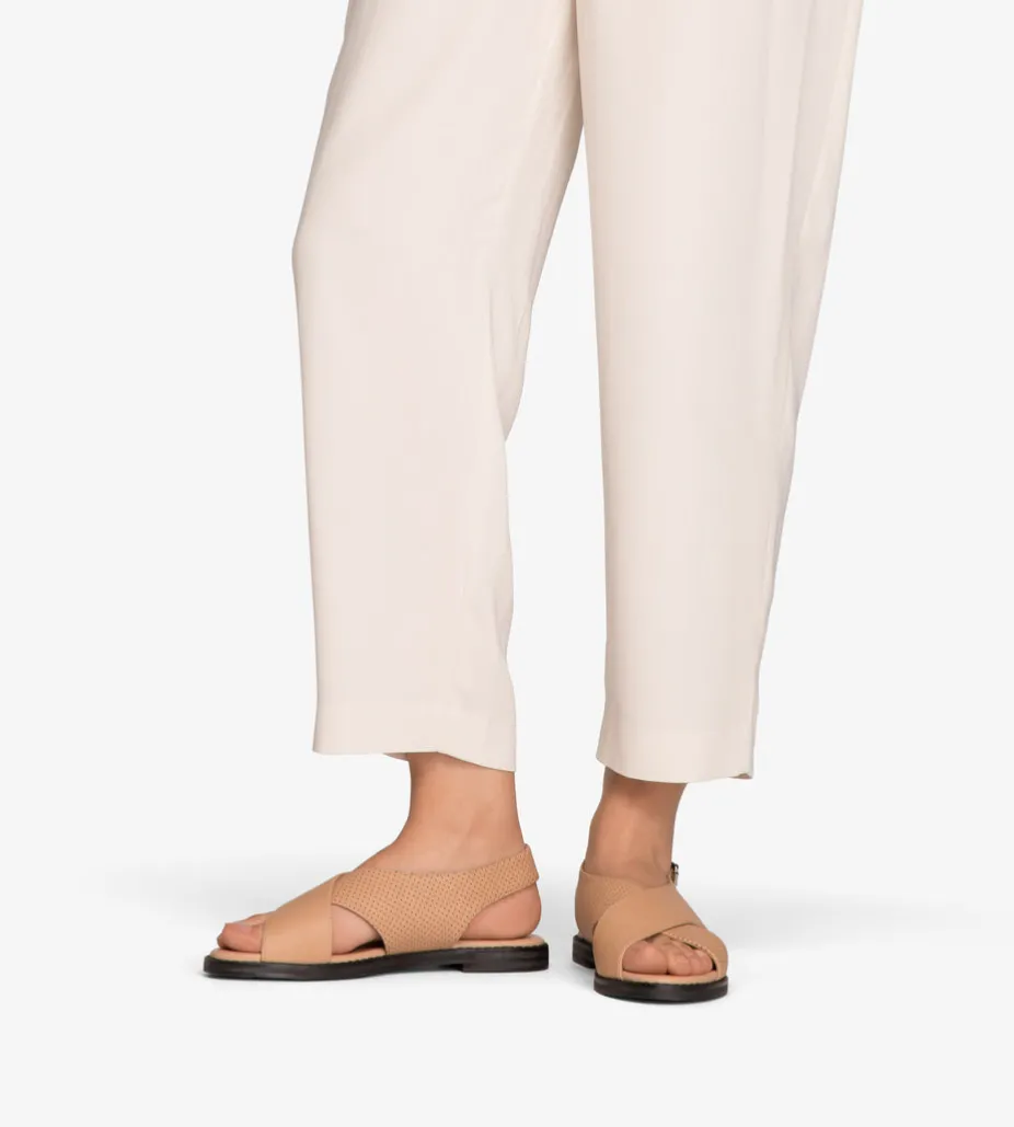 Sandals | Flats | Matt & Nat Mattnat VILLERAY Vegan Criss Cross Sandals Footwear