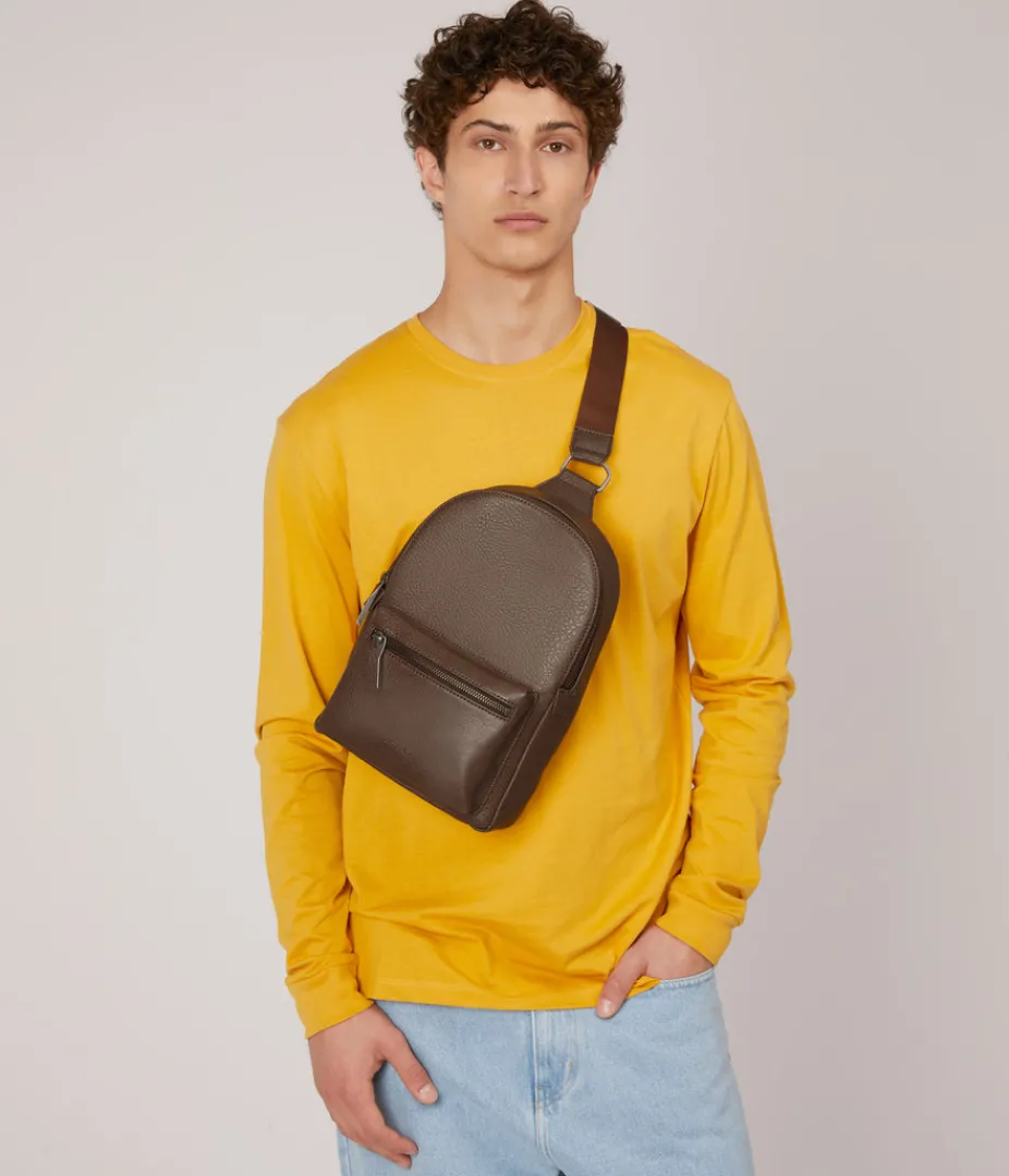 Backpacks | Backpacks | Matt & Nat Mattnat VOASSM Small Vegan Sling Bag - Dwell Men's Dwell