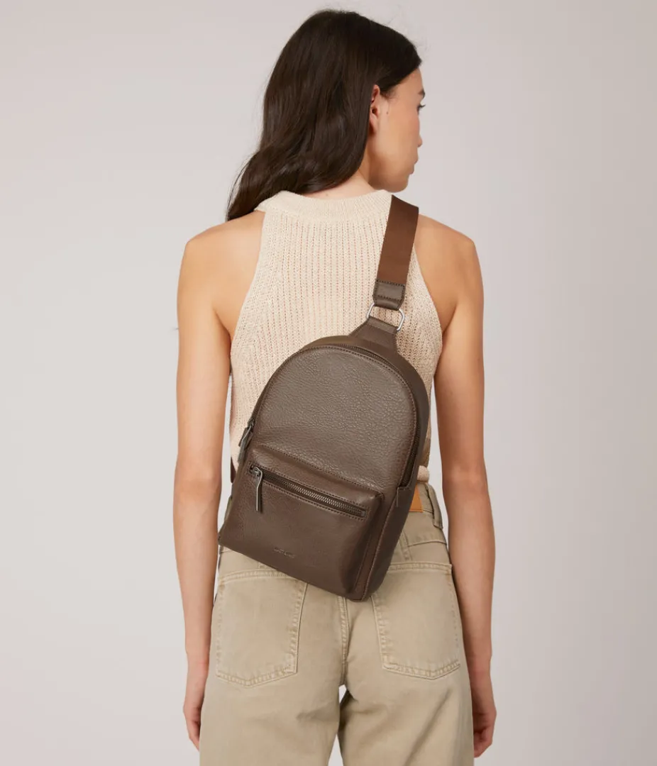 Backpacks | Backpacks | Matt & Nat Mattnat VOASSM Small Vegan Sling Bag - Dwell Men's Dwell