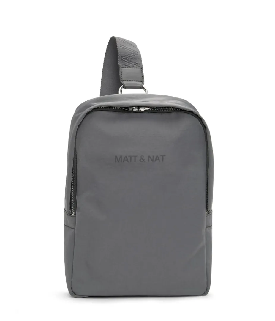 mattnat_wujie_vegan_sling_bag__oam_5.webp Backpacks | Backpacks | Matt & Nat Mattnat WUJIE Vegan Sling Bag - Oam
