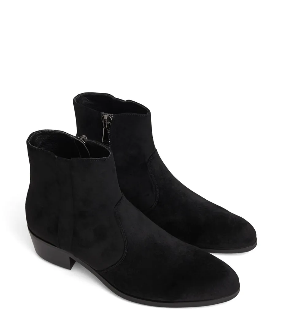 Footwear | Matt & Nat Mattnat ZACK Men's Vegan Chelsea Boots BLKVEL