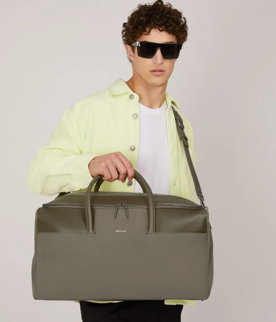 Weekenders | Weekenders | Matt & Nat Mattnat ZAM Vegan Weekender Bag - Canvas