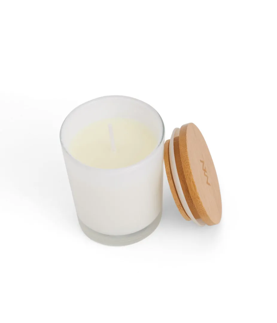 Andles | Matt & Nat Mattnat Zen Garden Mini Round Candle Candles WHITE